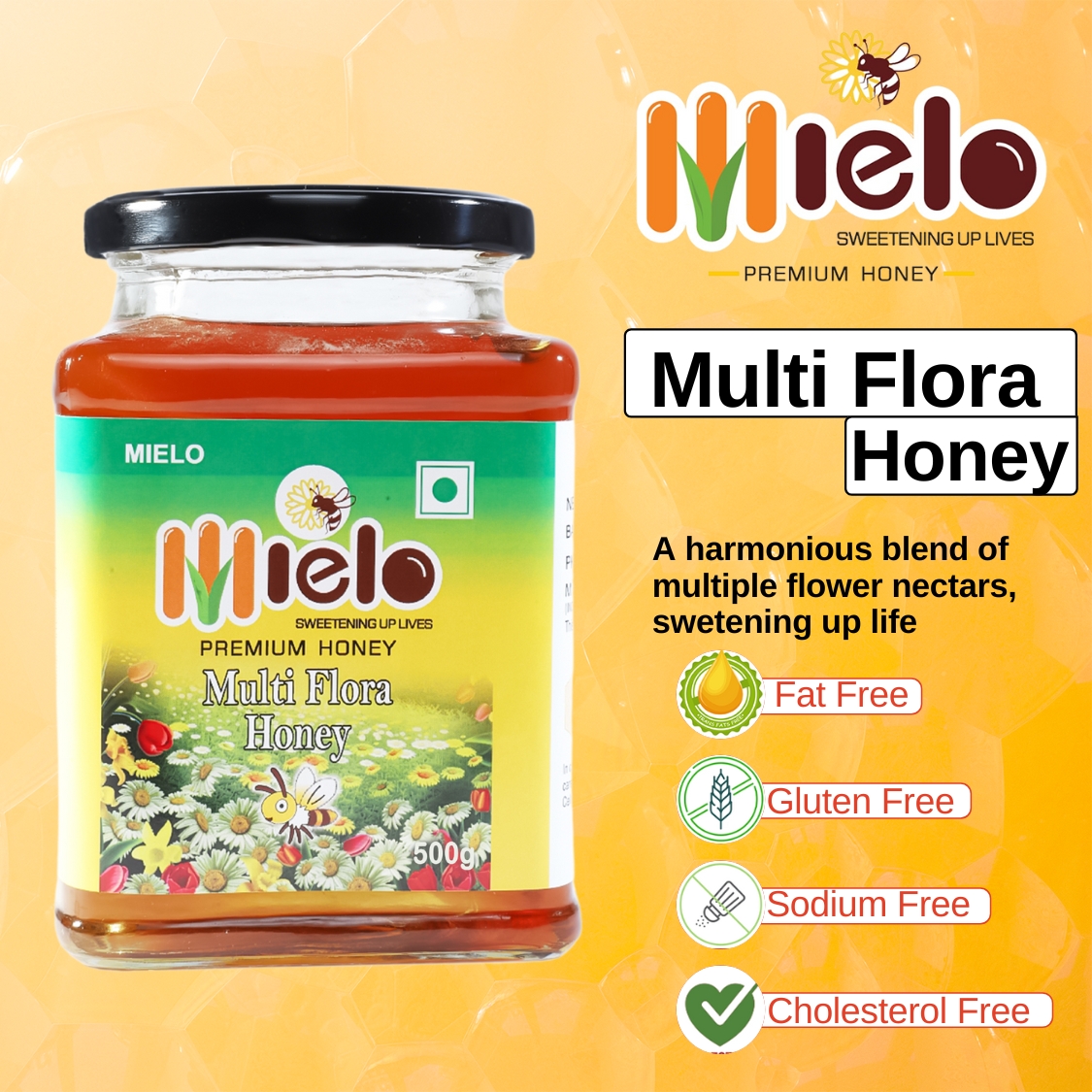 Multiflora Honey 500gm